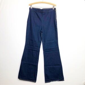 𝅺Forever, 21 contemporary, dark wash, high rise, wide leg jeans